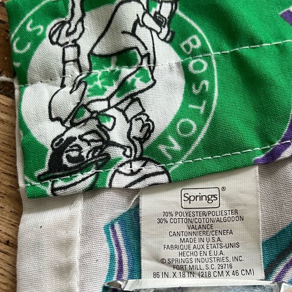 Vintage 90s NBA Valance Curtain Jerseys - Picture 7 of 16